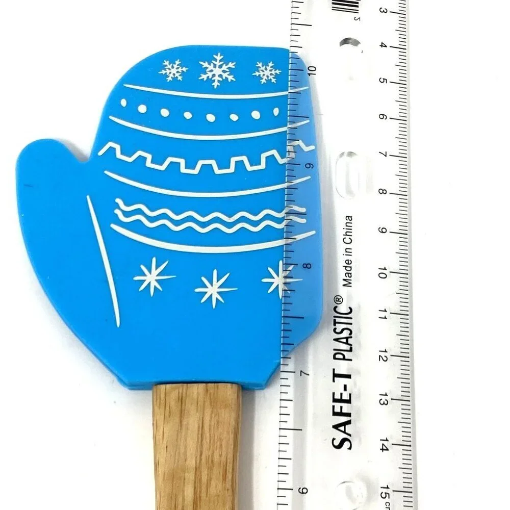 Target Christmas Figural Mitten Spatula Blue Wondershop™ Silicone Baking